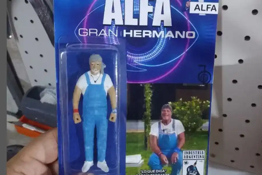 Lo que faltaba: Alfa, el personaje de Gran Hermano 2022, tiene su muñeco