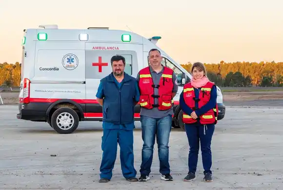 Concordia tiene un servicio integral municipal de emergencias sanitarias que es modelo en la provincia