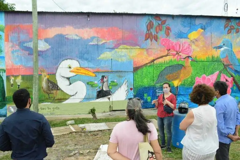 Paseo de las aves: comenzó la selección de los murales