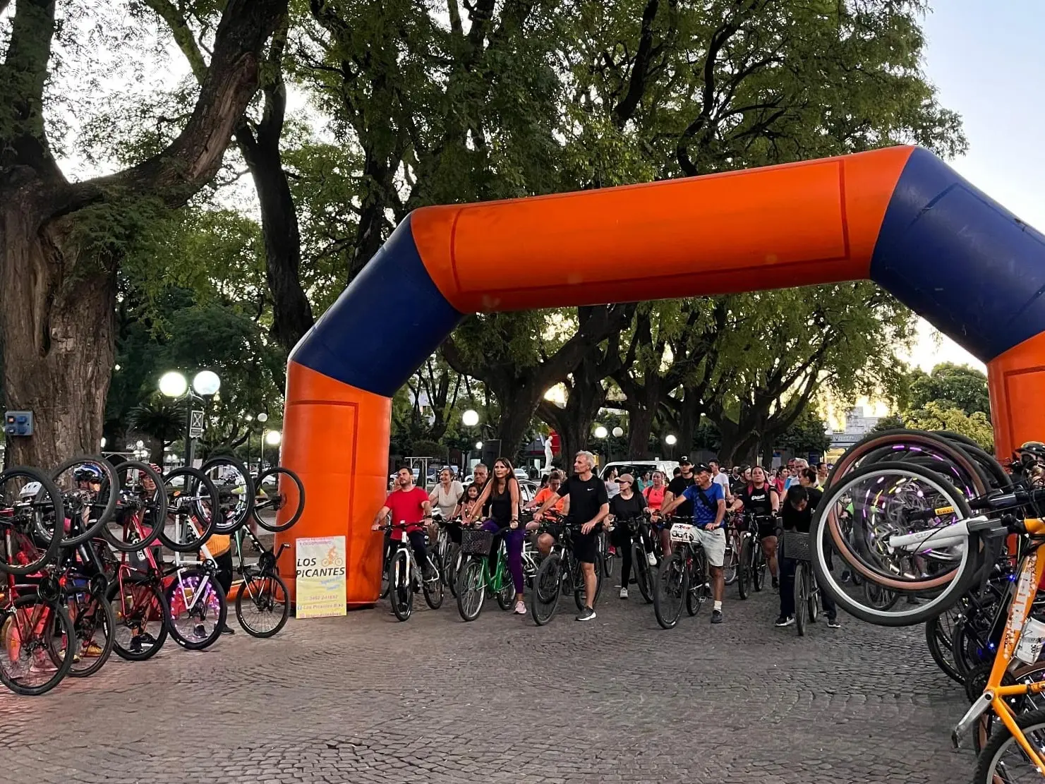 Ciclismo en los Barrios estará en la Plaza “Cura Normando Corti” del barrio Villa Rosas.Foto: Prensa Municipalidad de Rafaela