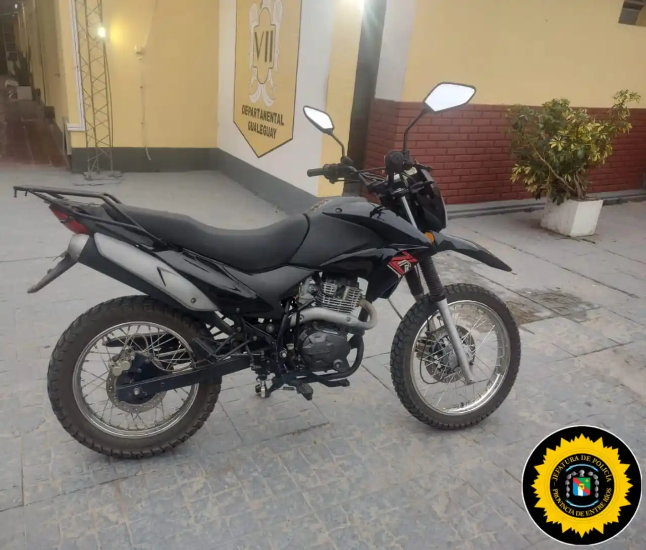 Recuperan una moto, un detenido y dos accidentes de tránsito