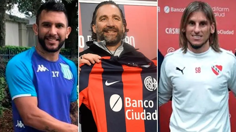 Racing, San Lorenzo e Independiente «movieron» el mercado de pases