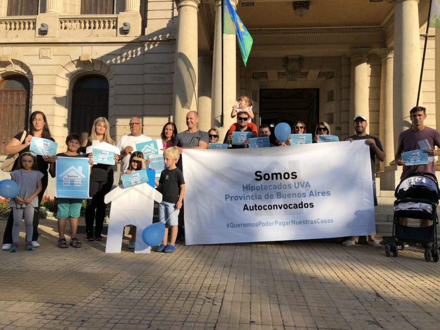 Tomadores de créditos UVA se movilizarán este jueves frente al Municipio