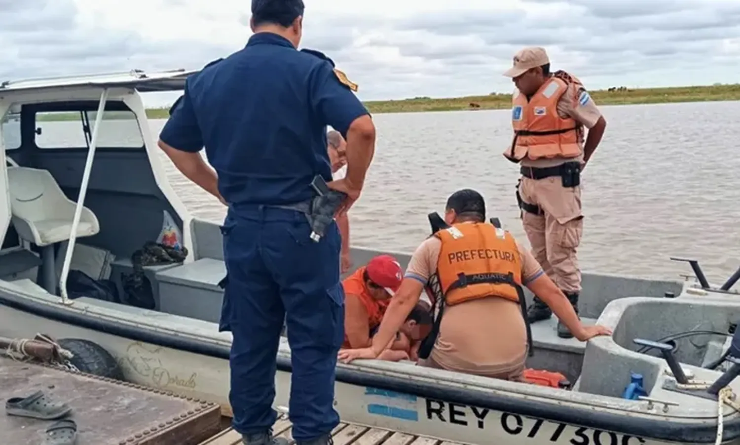 Un joven cayó al río Gualeguay y le salvaron la vida con RCP