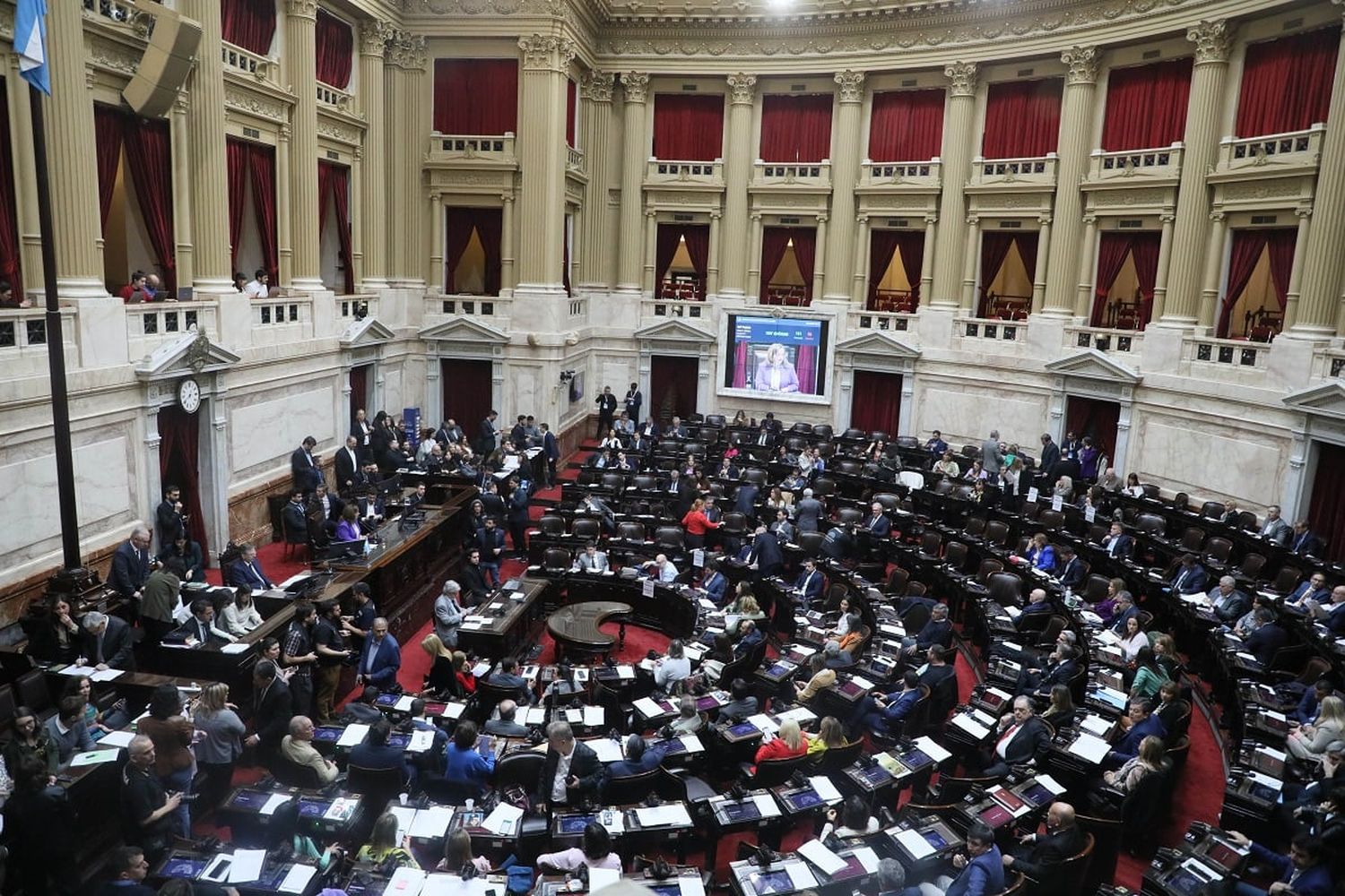 La Cámara de Diputados volvió a sesionar hoy.