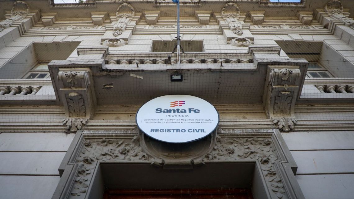 Sede del Registro Civil en la ciudad capital de la provincia.
