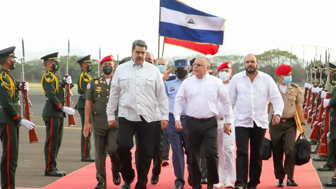 Maduro viaja a Nicaragua y resalta que reeligieron a Ortega de «manera ejemplar»