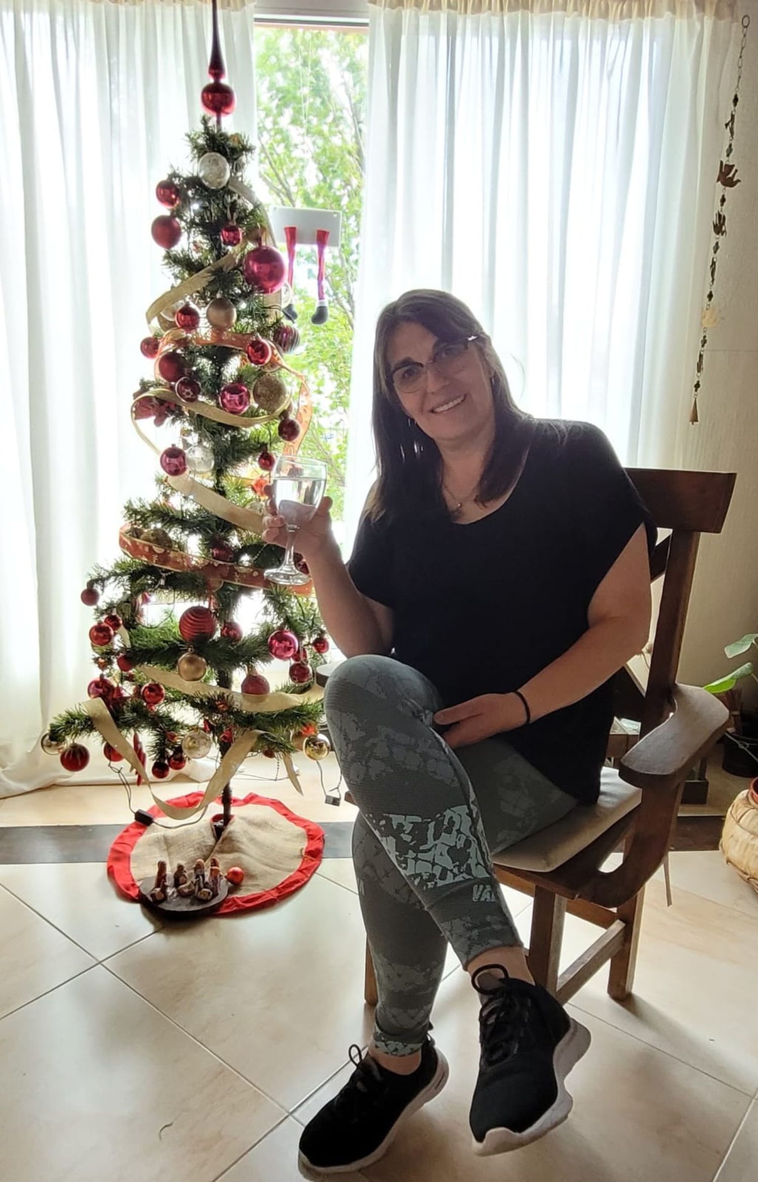 Andrea Milesi nos saluda desde Río Grande, Tierra del Fuego