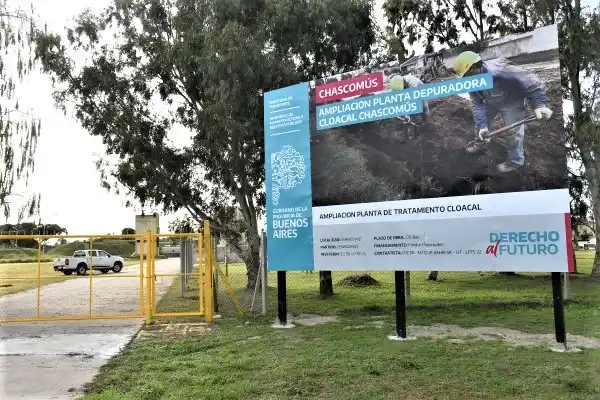 Avanzan las tareas para la construcción de la nueva planta depuradora de Chascomús