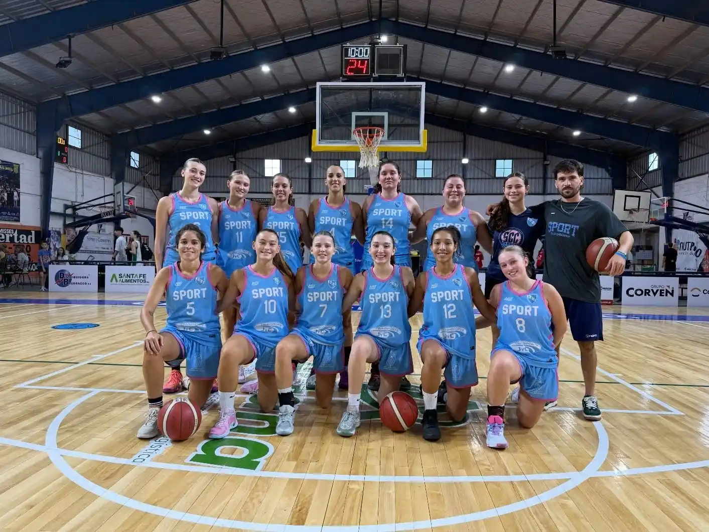 Representativo de Sport de Cañada de Gómez. Foto: MVT