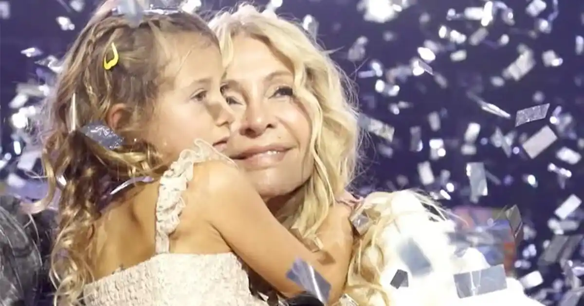 Cris Morena y su nietita Mila, fallecida en Miami