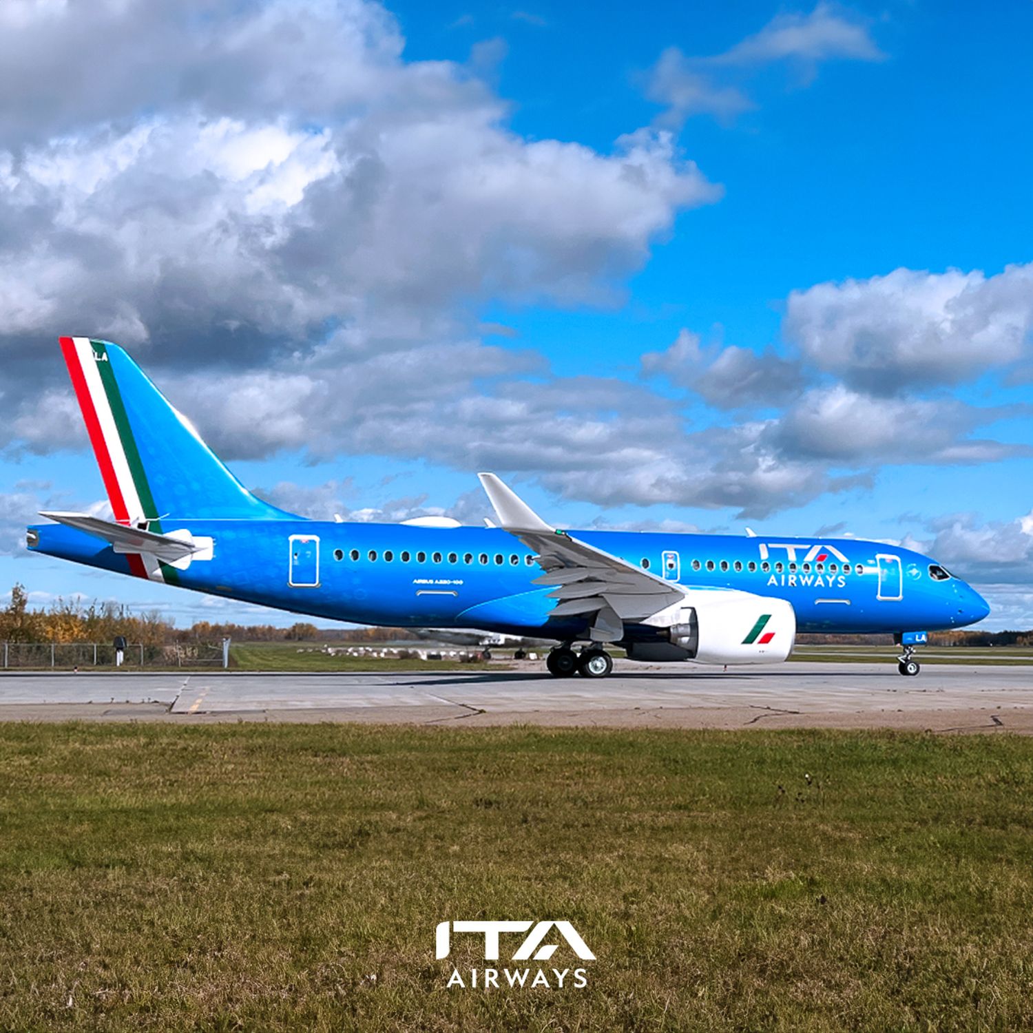 ITA Airways takes delivery of its first A220-100 and prepares for the arrival of the first A321neo