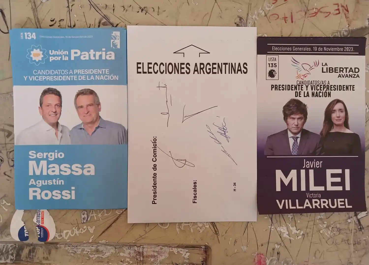 Libertad Avanza denunció faltante de boletas en San Nicolás: "Hay gente que entra y se las lleva”, reconoció un fiscal