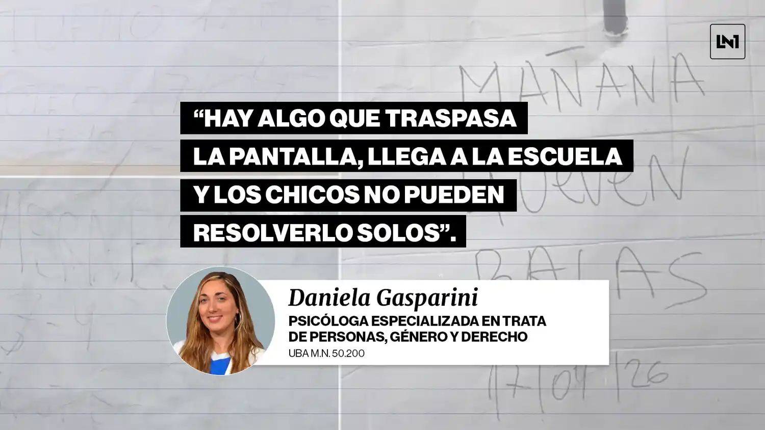 Amenazas en escuelas: una especialista advierte sobre el impacto en los chicos y pide no minimizar el problema