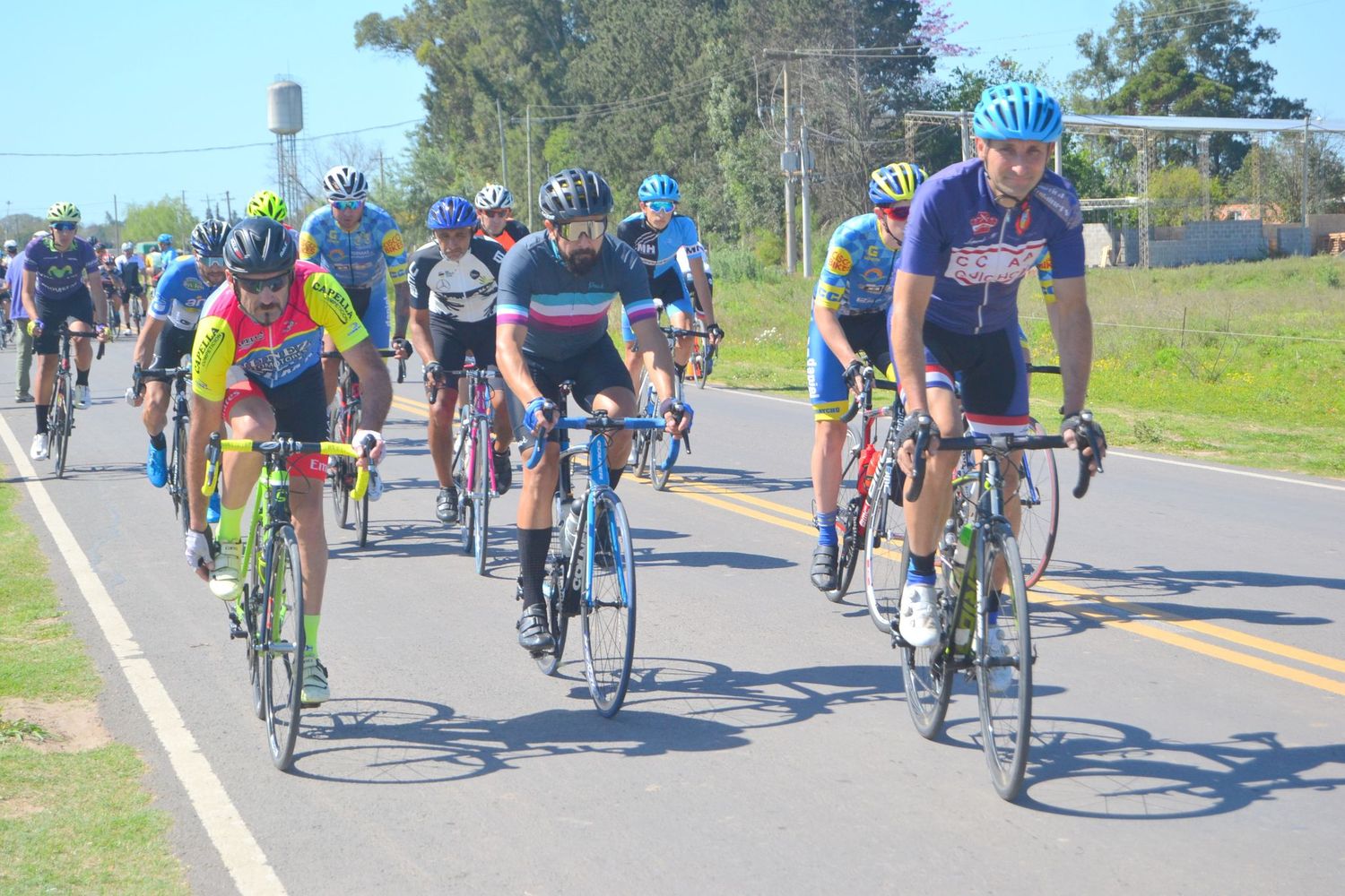 Hubo Ciclismo en el circuito camino a Puerto Ruiz