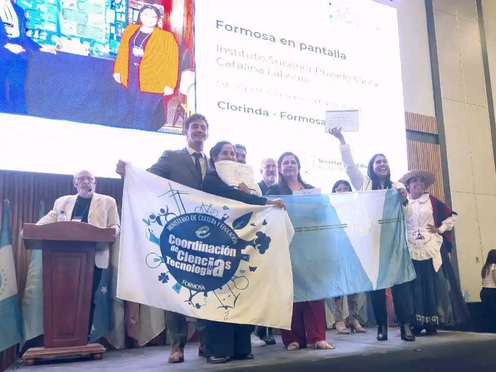 Formosa en pantalla: trabajo destacado 
en feria de ciencias nacional, eje científico