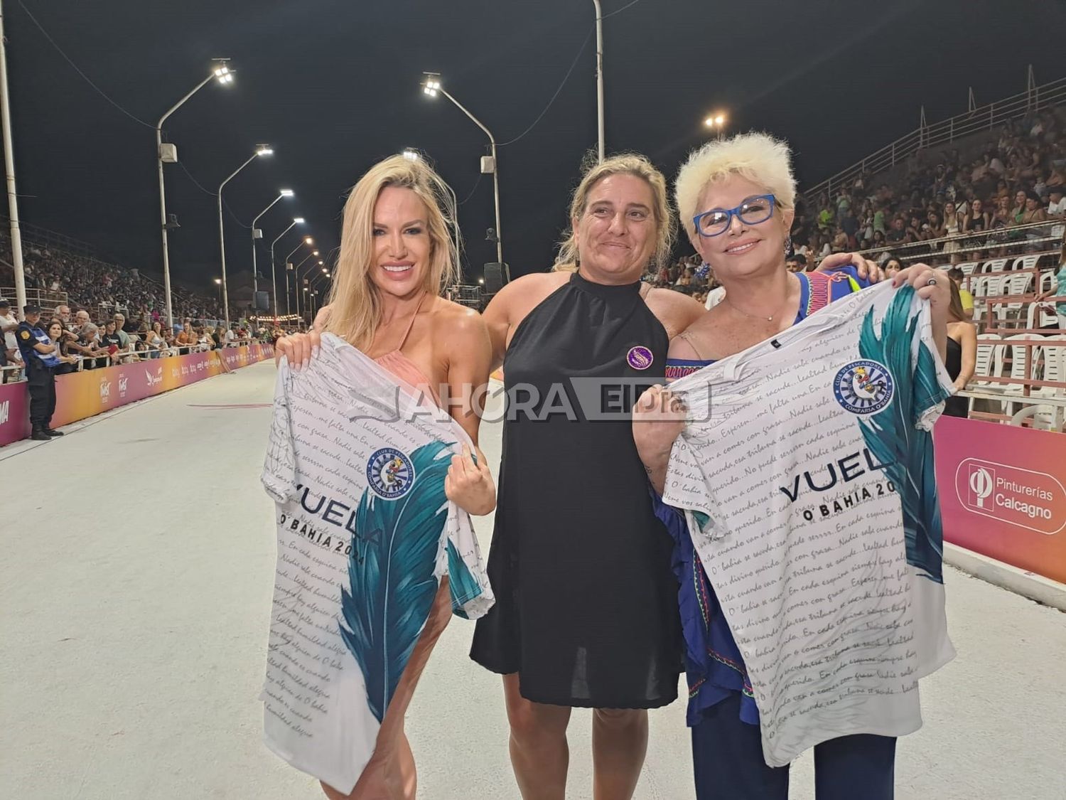 Carmen Barbieri y Luciana Salazar disfrutaron del Carnaval del País