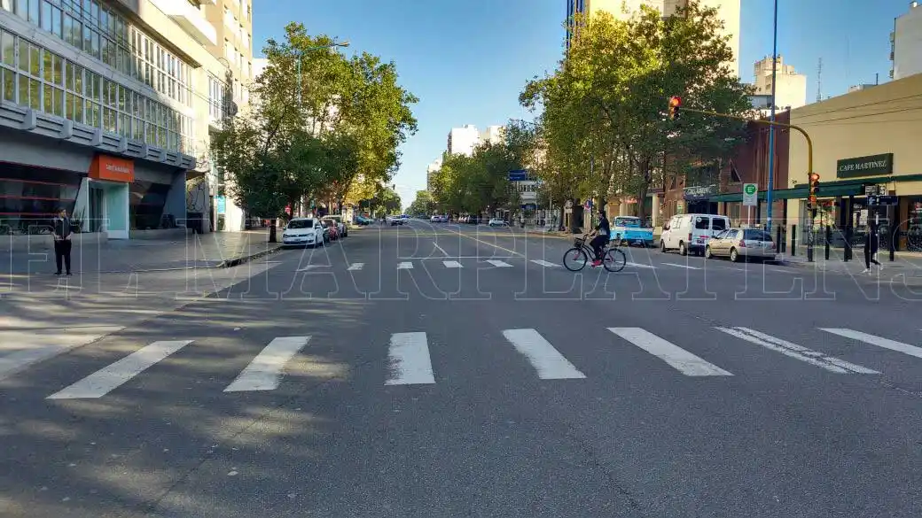 El paro se hace sentir en Mar del Plata