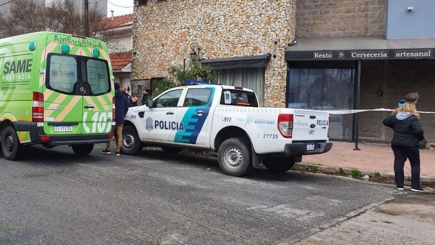 Estrangularon a un empresario gastronómico y lo colgaron del cuello en su local