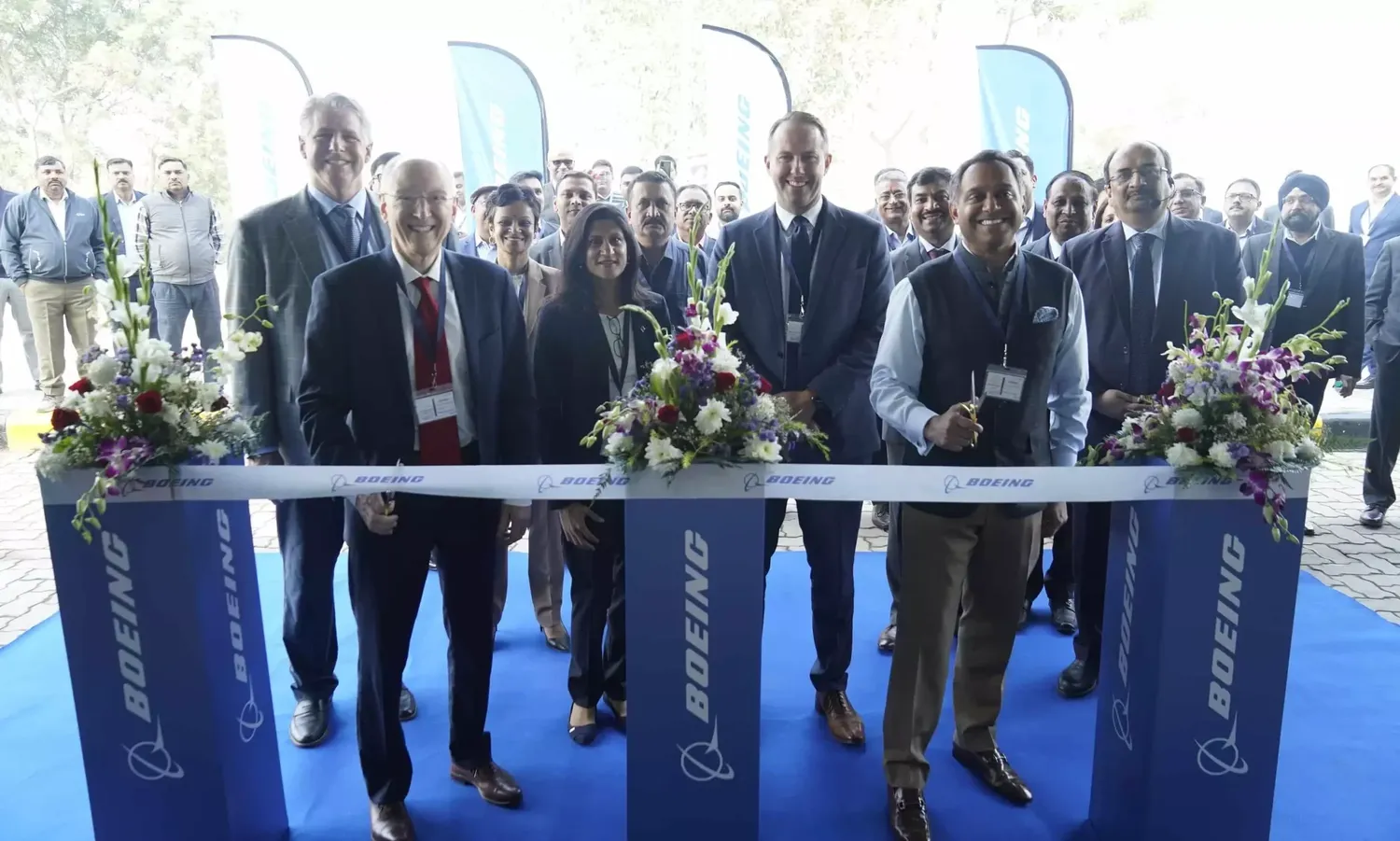 Boeing abre su primer centro de distribución en India