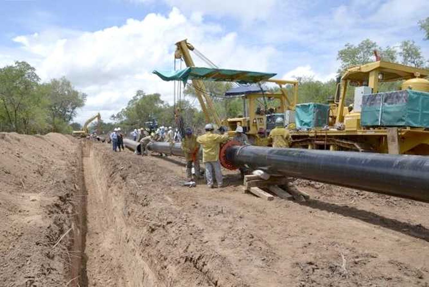 Destacan la obra del acueducto para el desarrollo