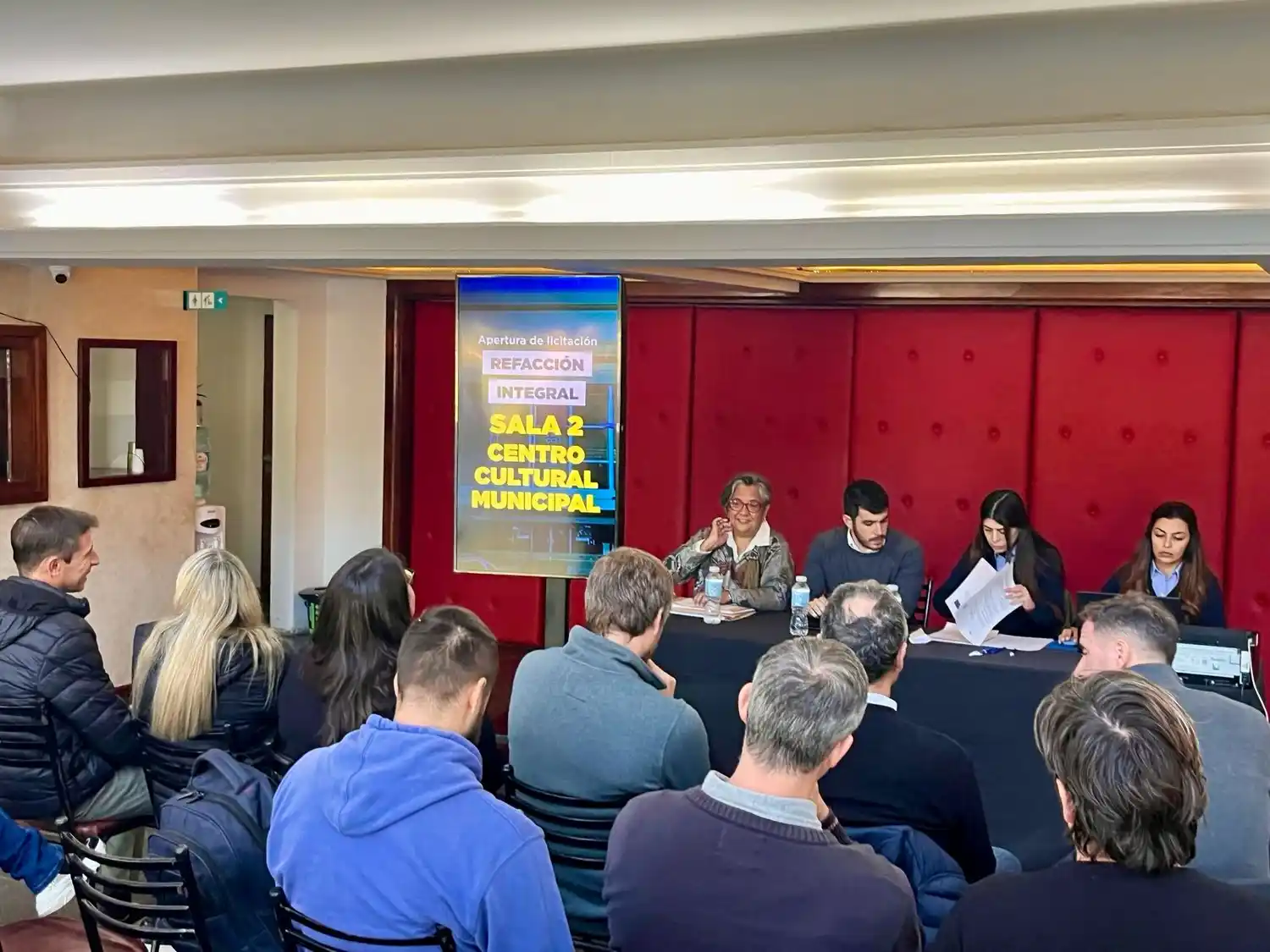 El intendente encabezó el acto.