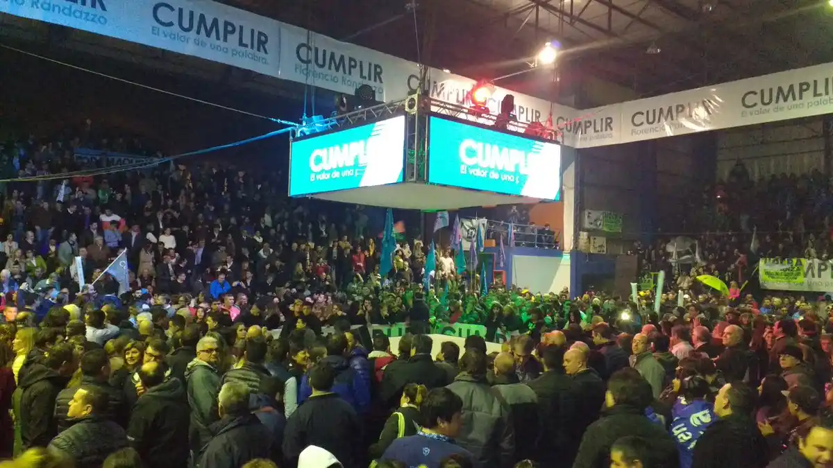 Florencio Randazzo lanzó su candidatura por Cumplir