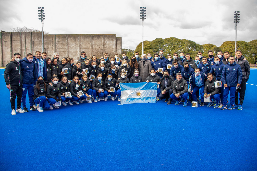 Secretaria de Deportes despide a atletas argentinos que irán a Tokio