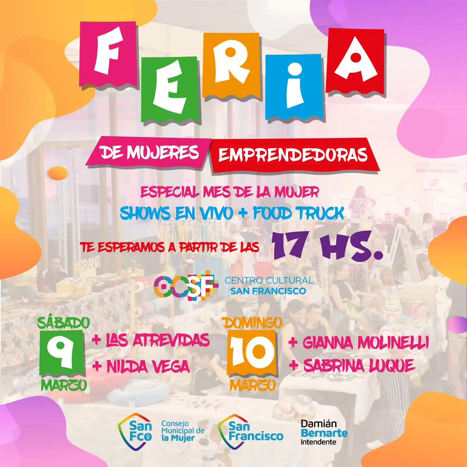 La feria es con entrada libre y gratuita