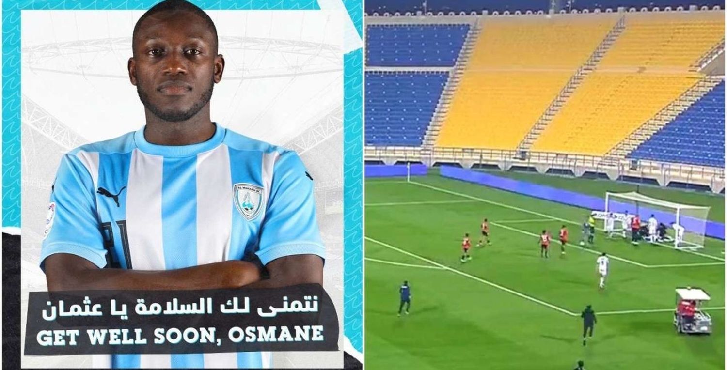 Un jugador se desplomó durante un partido en Qatar