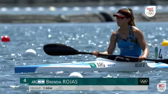 Tokio 2020: cuándo rema Brenda Rojas en semifinales del K1 500 metros