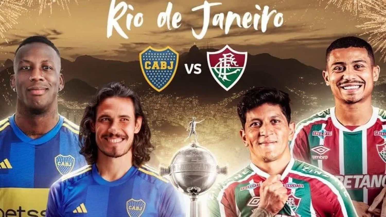 Boca frente a Fluminense, con horario confirmado para la final