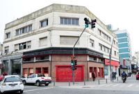 Se inicia la obra que jerarquizará la esquina de  San Martín y la vereda par de 9 de Julio