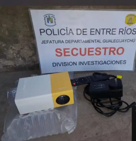 Encontraron el proyector que había sido robado del Instituto Agrotécnico
