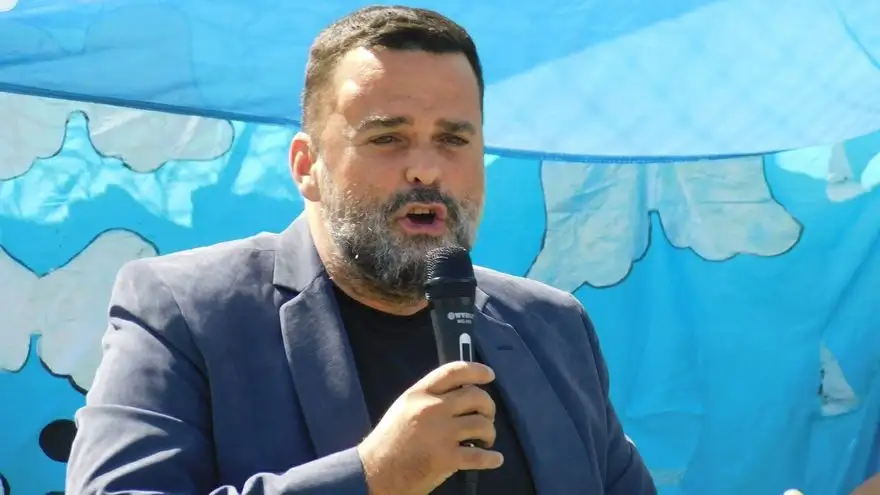Daniel Menéndez, referente de Barrios de Pie.