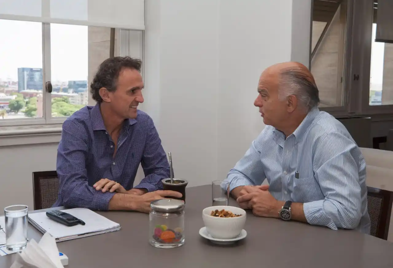 Katopodis recibió a Grindetti y conversaron sobre la obra pública en Lanús