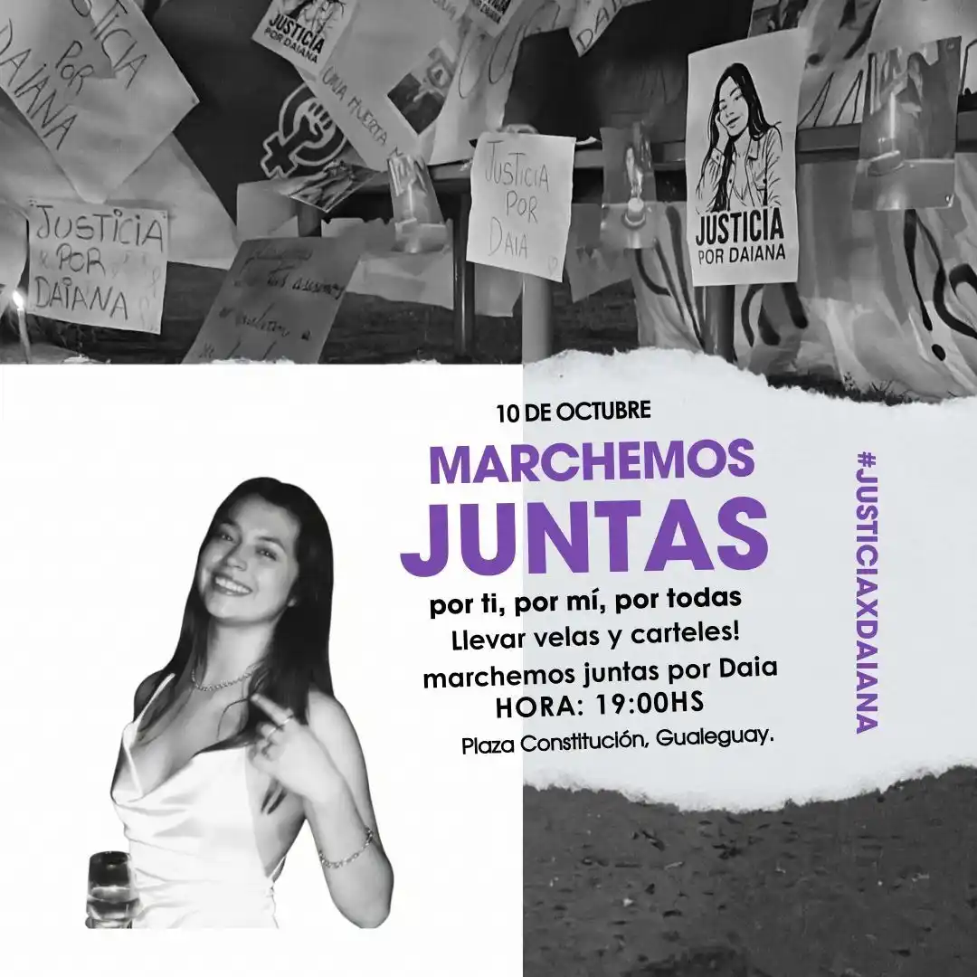 Invitación a Marchar por Daiana