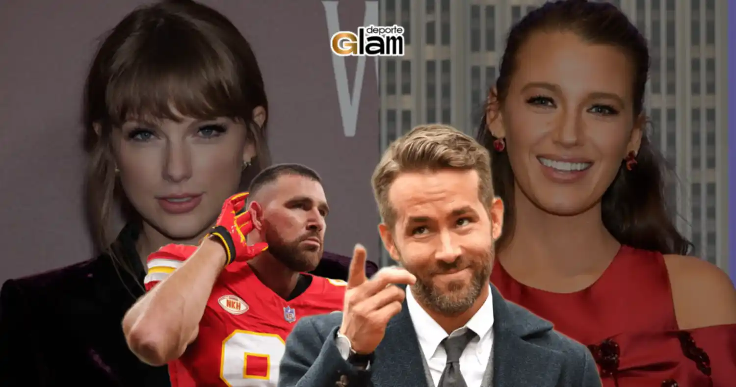 Ryan Reynolds trollea a Travis Kelce, Taylor Swift y su esposa de esta forma