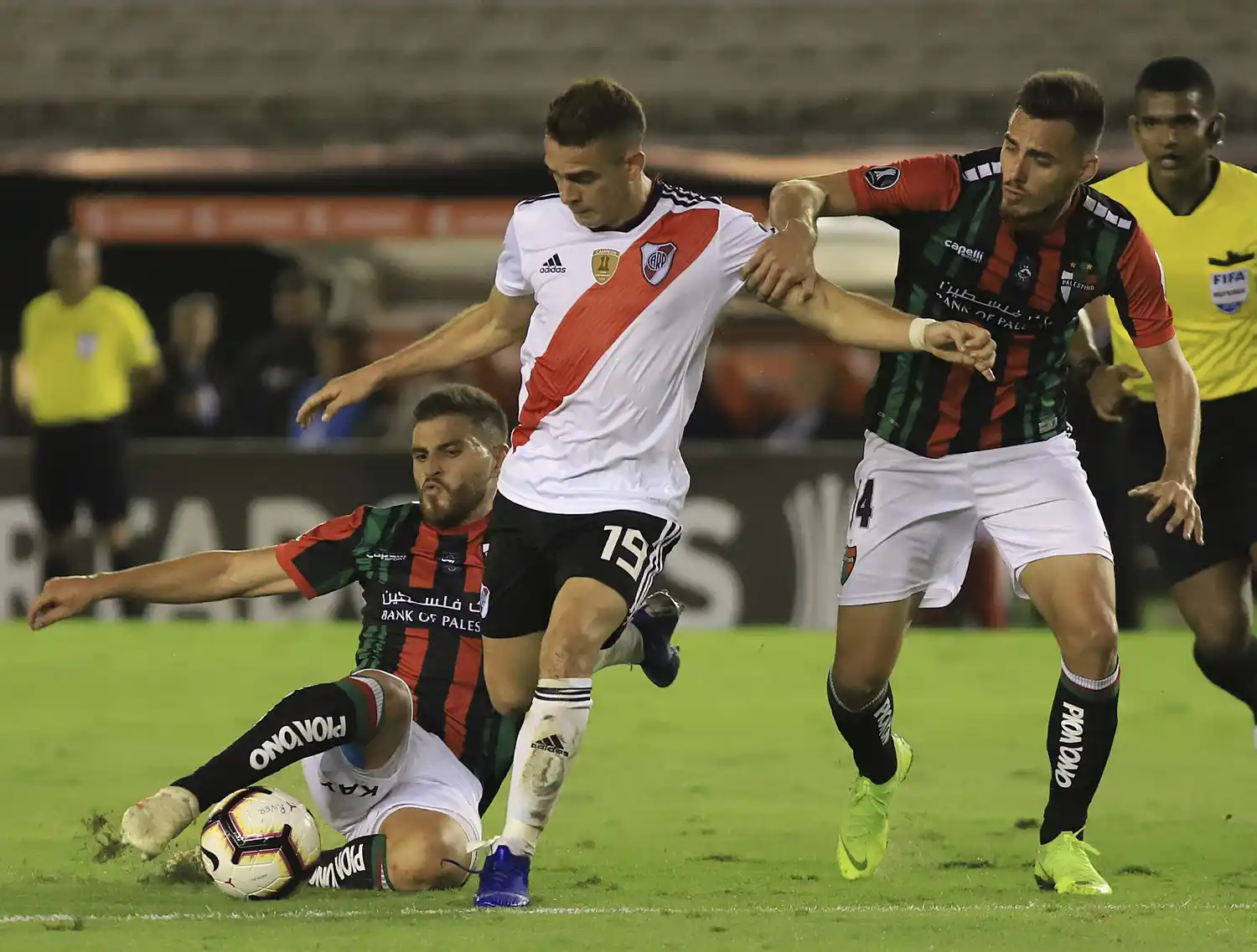 River dejó pasar una buena chance frente a Palestino
