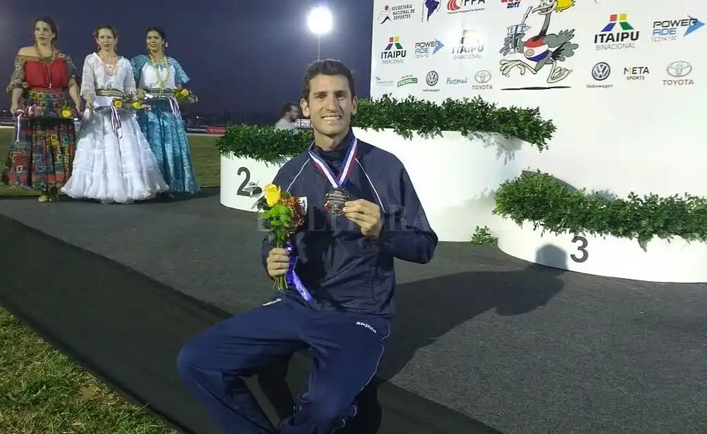 Chiaraviglio se coronó campeón Sudamericano