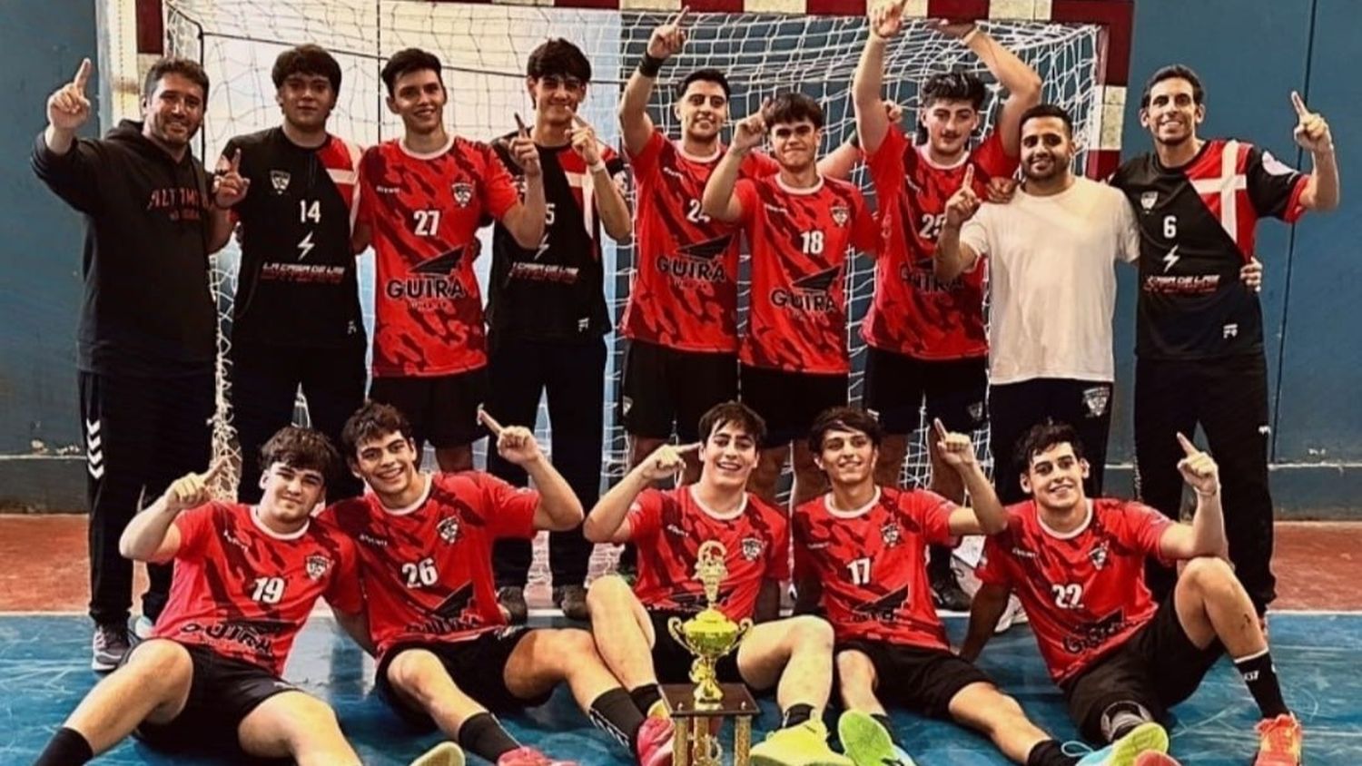 Handball: Altamira se coronó campeón en la categoría Promocional
