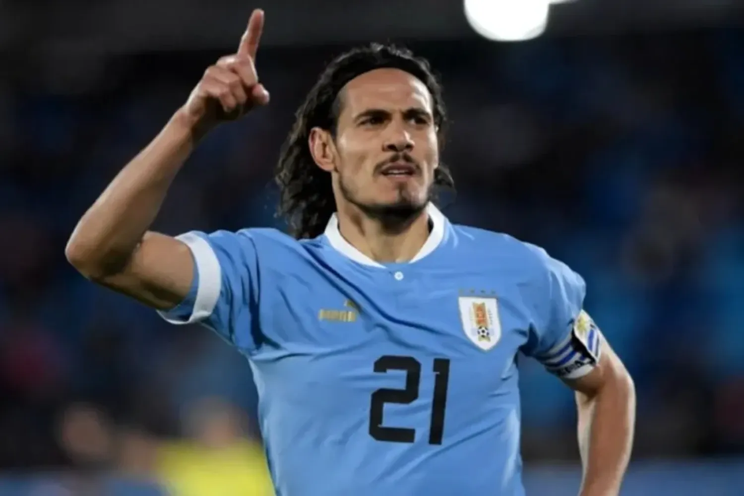 Edinson Cavani anunció su retiro de la Selección uruguaya