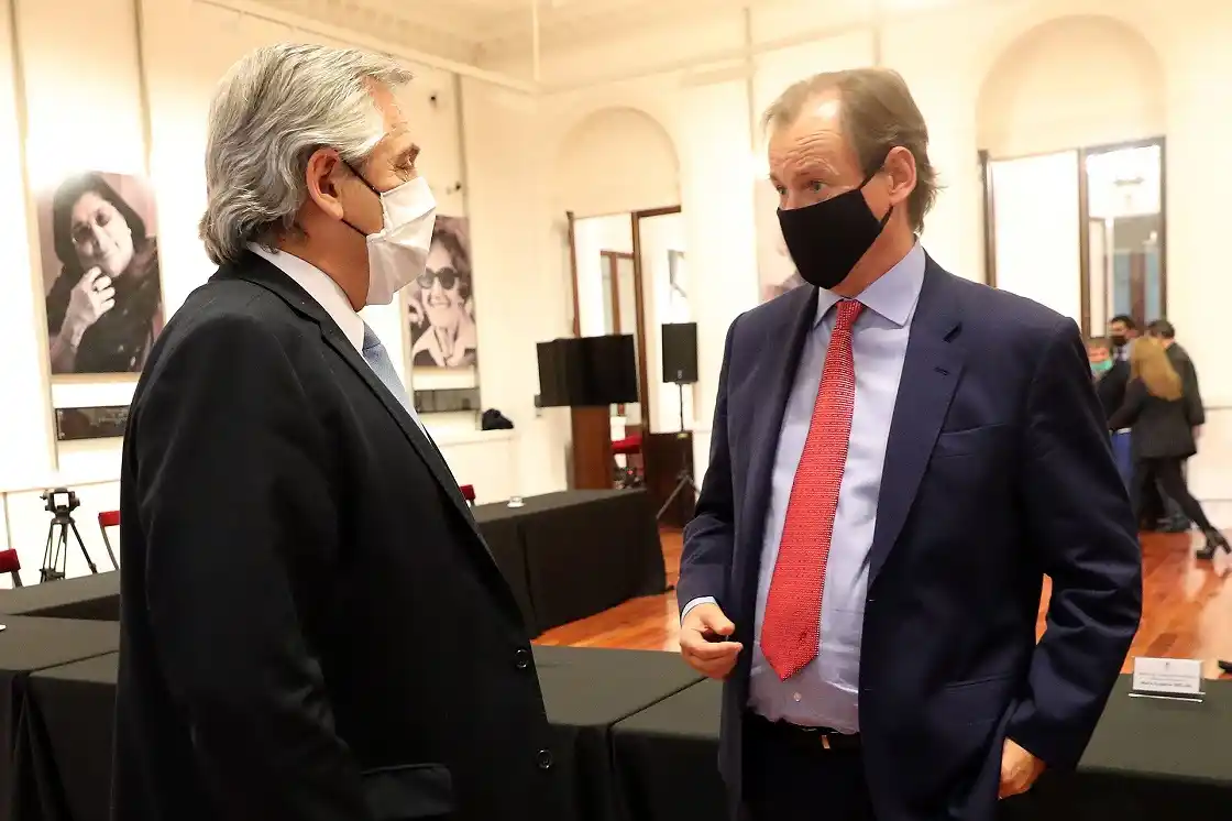 El Presidente contemplará las iniciativas de Bordet en el plan federal post pandemia