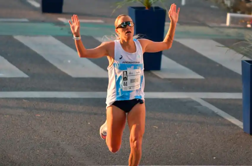 Florencia Borelli, oro y récord en Valencia