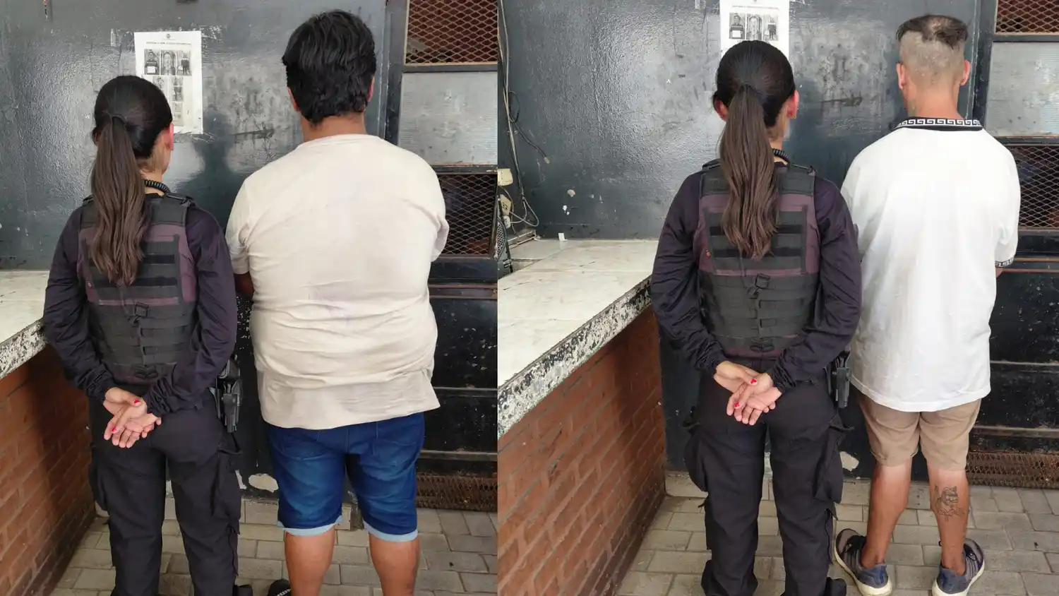 Detuvieron a dos cuidacoches en el centro