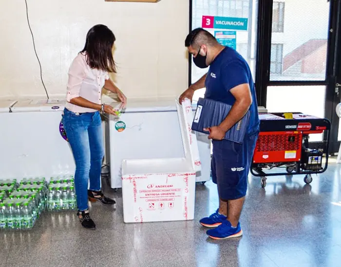 Llegaron 600 dosis y comenzó la segunda etapa de vacunación