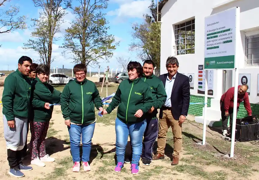 Se inauguró otro predio para la separación de residuos