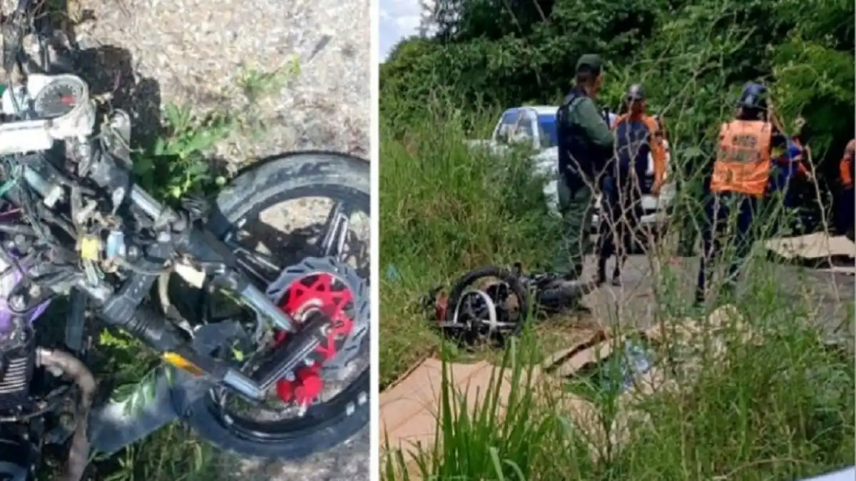 Choque entre motos deja cuatro fallecidos en Anzoátegui