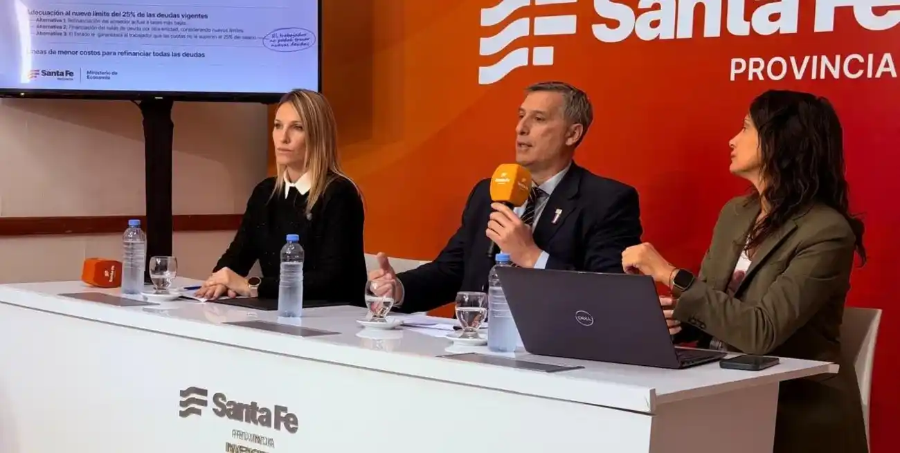 Pablo Olivares anunció el nuevo tope de afectación salarial para créditos de trabajadores estatales.