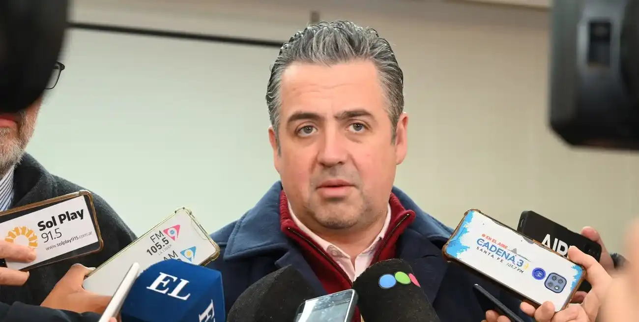 Ministro de Seguridad, Pablo Cococcioni. Créditos: Flavio Raina